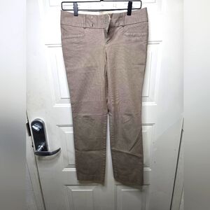 Banana Republic‎ Ryan Fit Tan Womens Pant Size 4